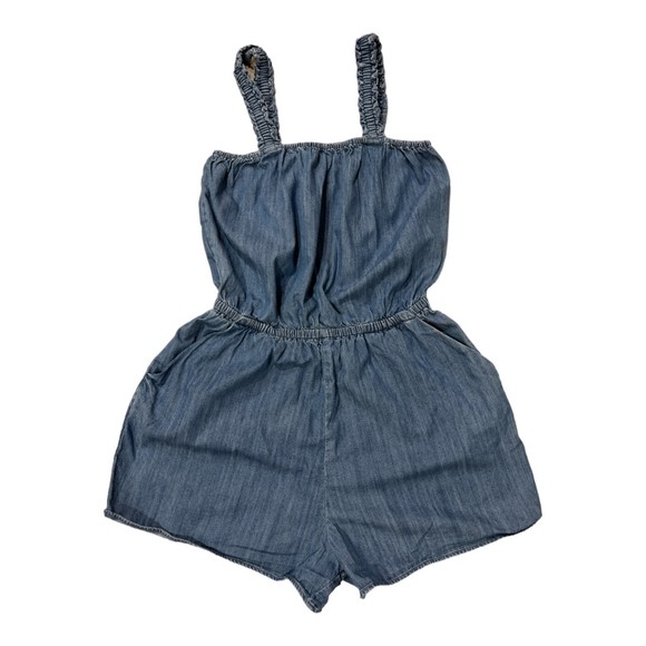 Express Denim Romper Size XS - Picture 3 of 3